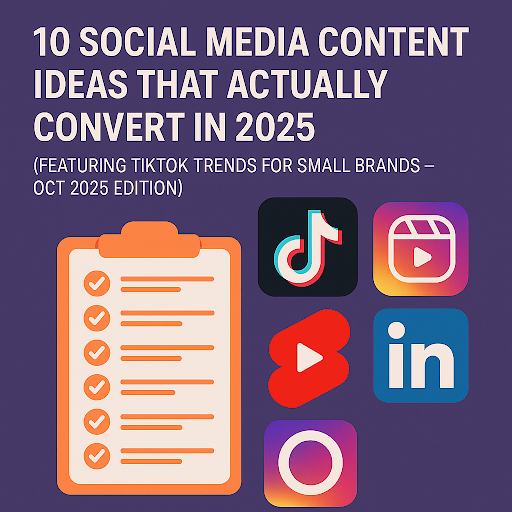 10 Social Media Content Ideas